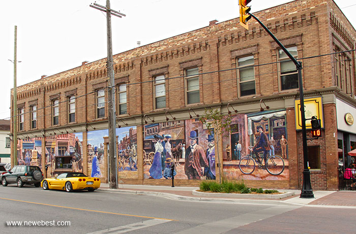 Nice graffiti in Collingwood, Ontario